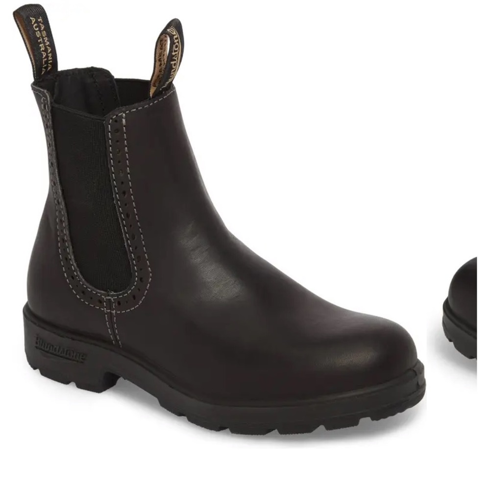 Blundstone Voltan Black Leather Chelsea Boots